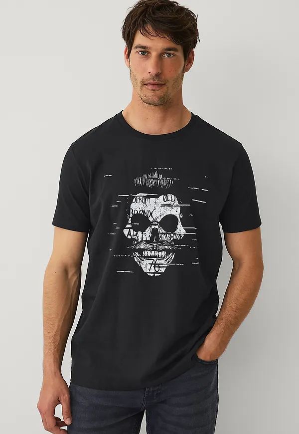 Ellos Collection - T-shirt Med Tryck - Svart