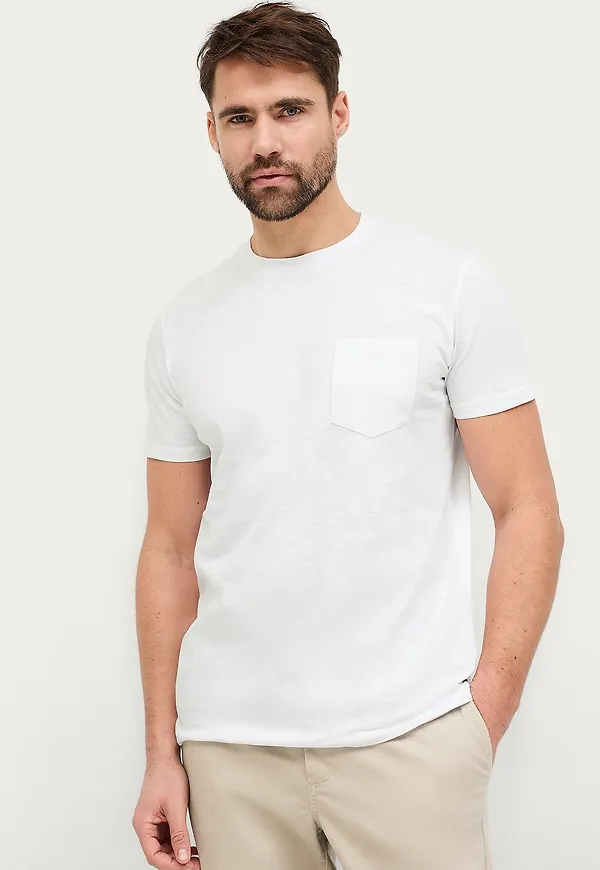 Ellos Collection - T-shirt Oskar - Vit