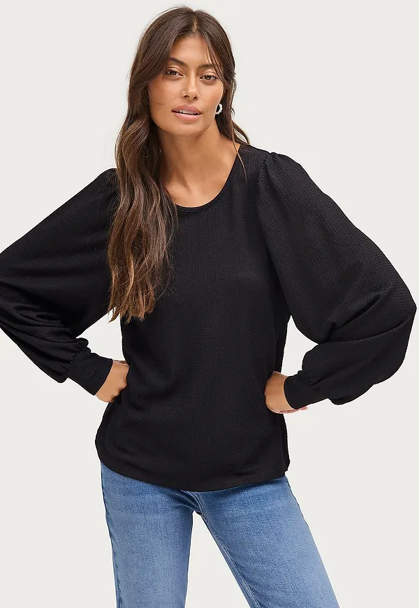 Ellos Collection - Topp Ella - Svart