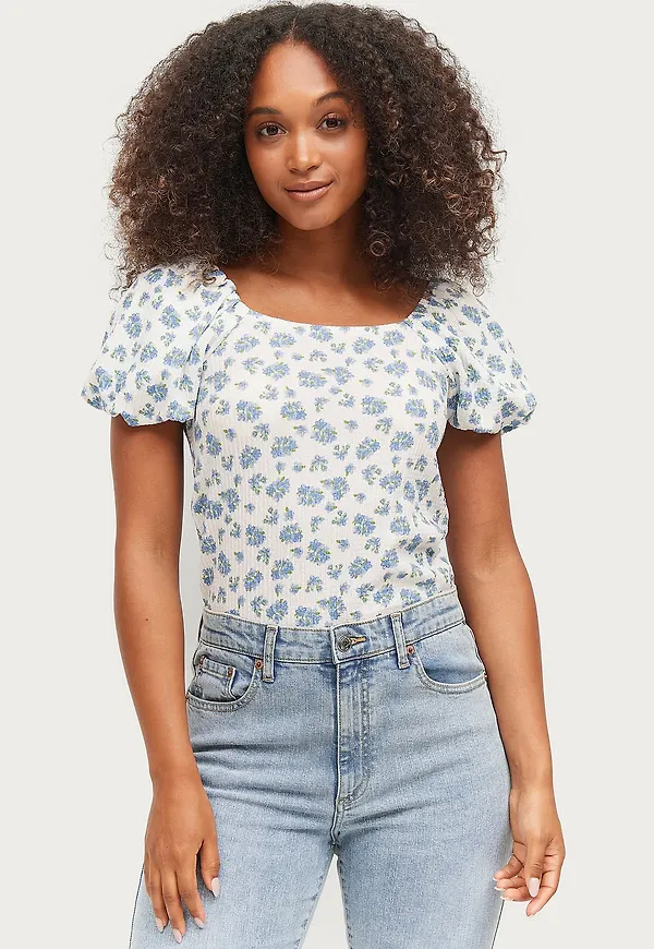 Ellos Collection - Topp Evelina - Blå