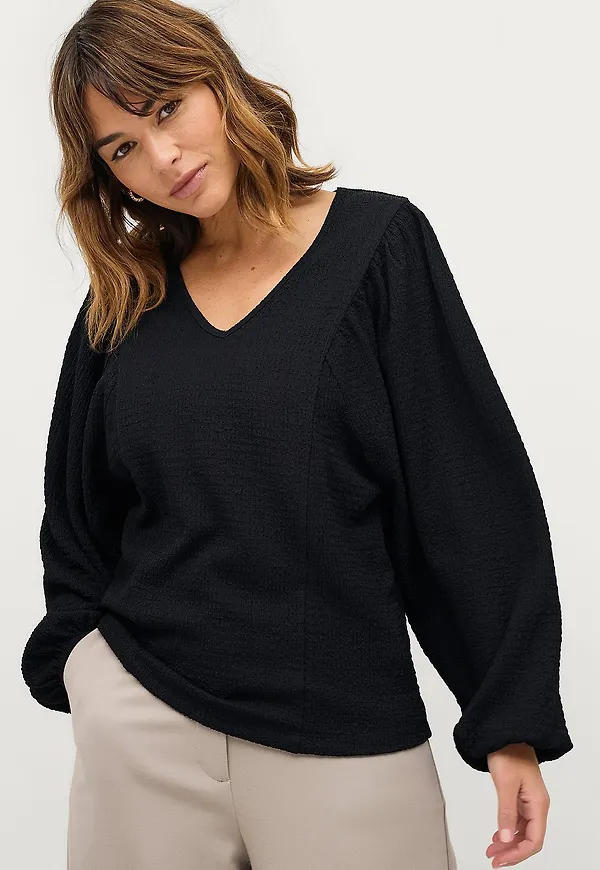 Ellos Collection - Topp Ullis - Svart