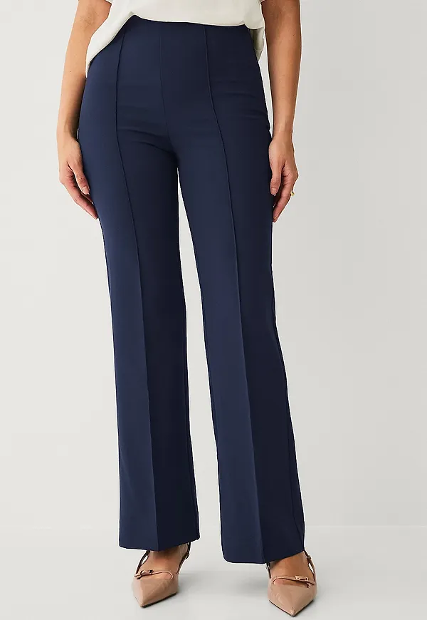Ellos Collection - Treggings med pressveck - Blå