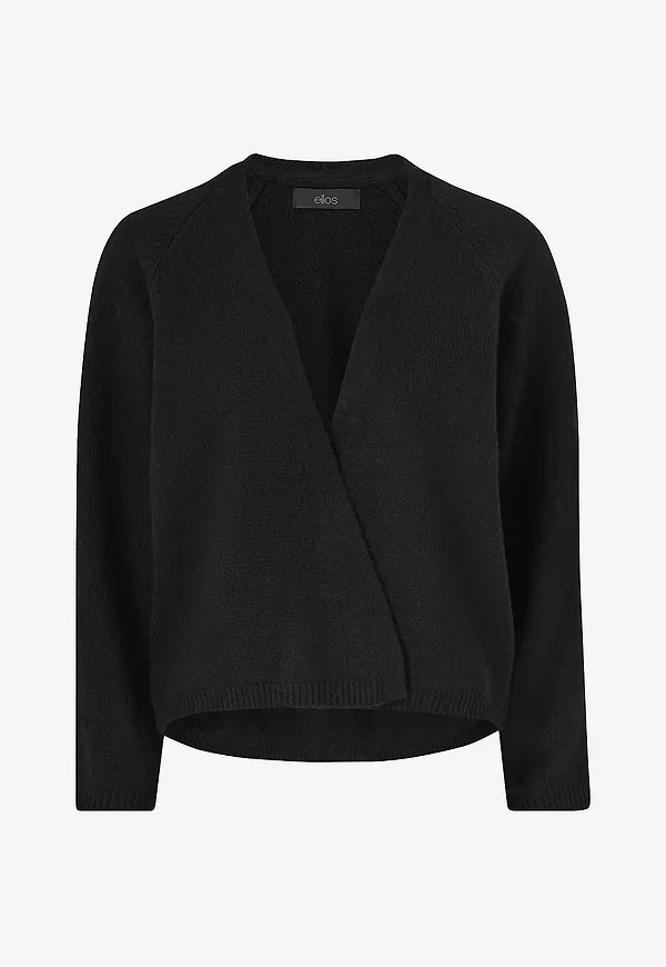 Ellos Collection - Öppen cardigan - Svart