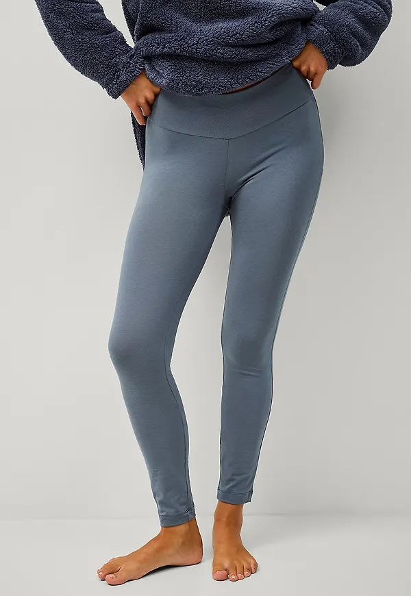 Ellos Collection - Ankellånga leggings - Blå