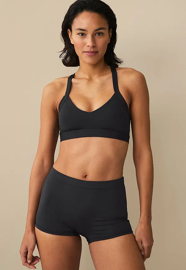 Ellos Collection - Bikinitrosa med boxermodell - Svart