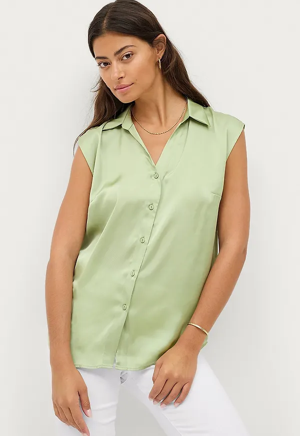 Ellos Collection - Blus Blouse Iza - Grön