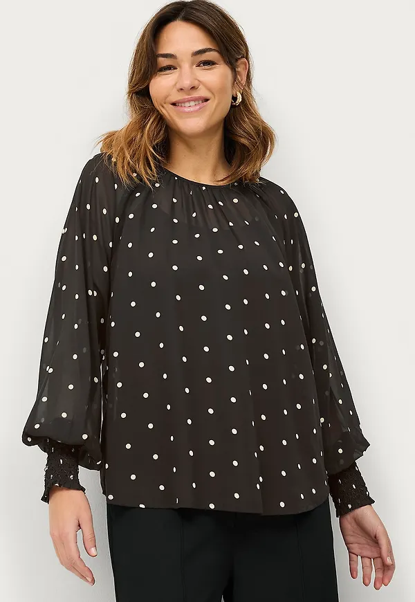 Ellos Collection - Blus Bridget - Svart