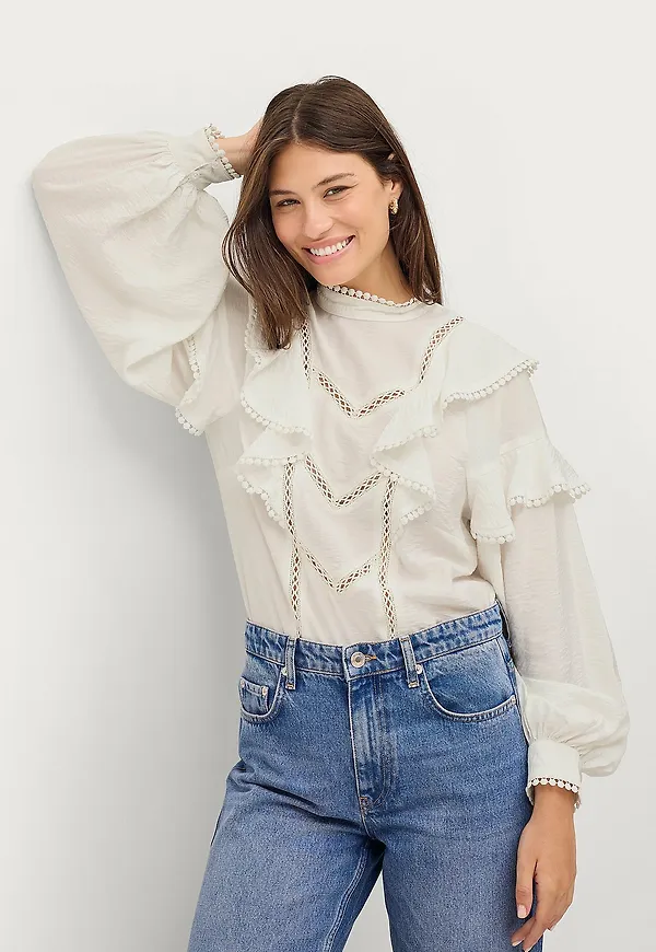 Ellos Collection - Blus Edith - Natur