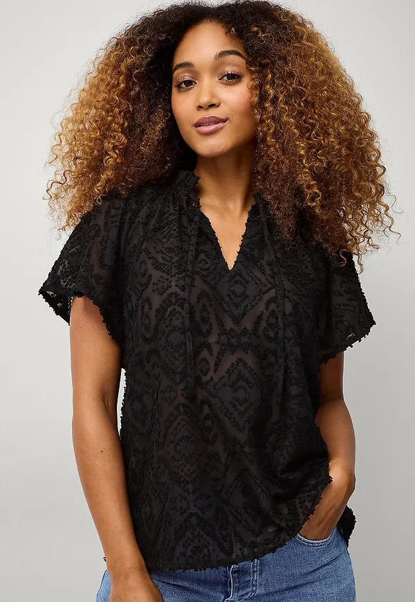 Ellos Collection - Blus Inez - Svart