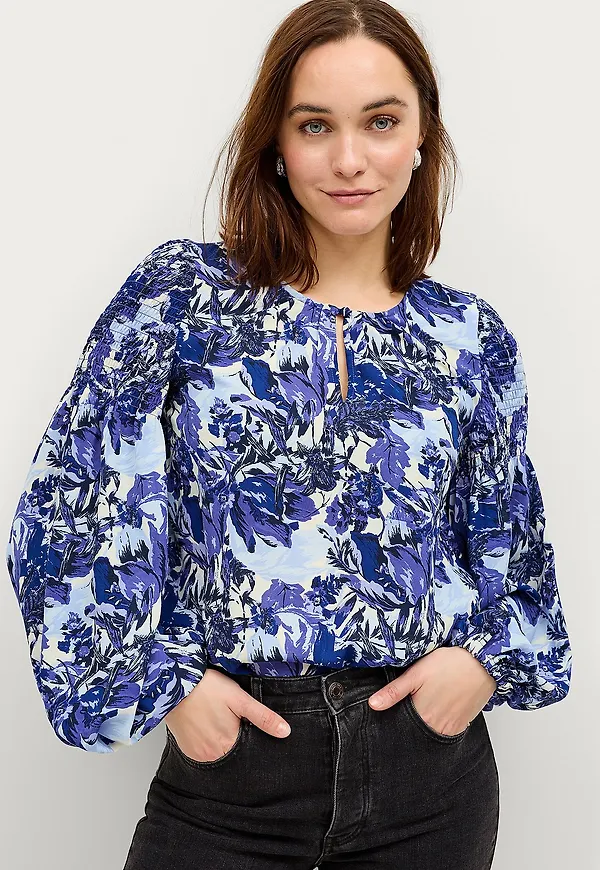 Ellos Collection - Blus Liv - Blå