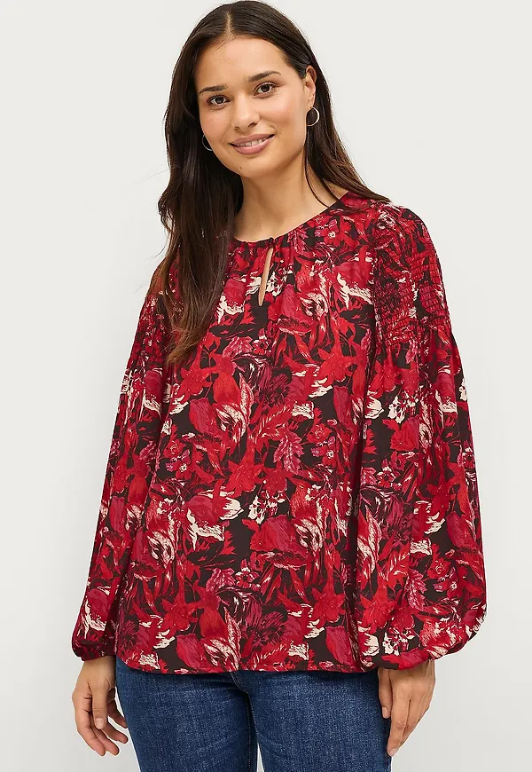 Ellos Collection - Blus Liv - Röd