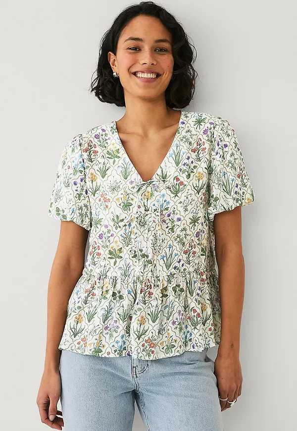 Ellos Collection - Blus Malin - Natur