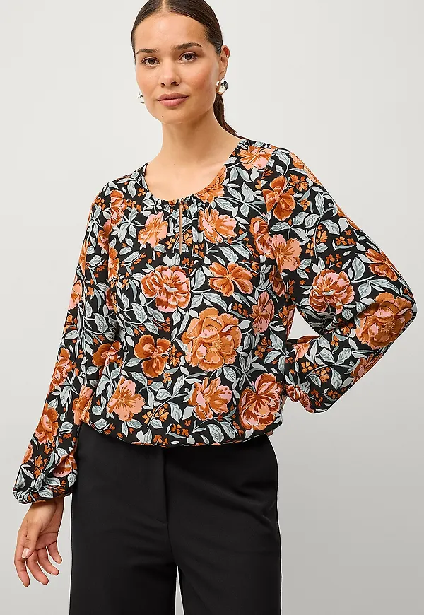 Ellos Collection - Blus med vida ärmar - Rosa