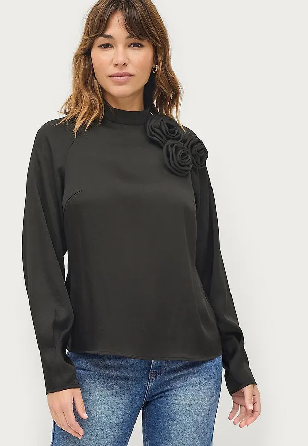 Ellos Collection - Blus Patricia - Svart