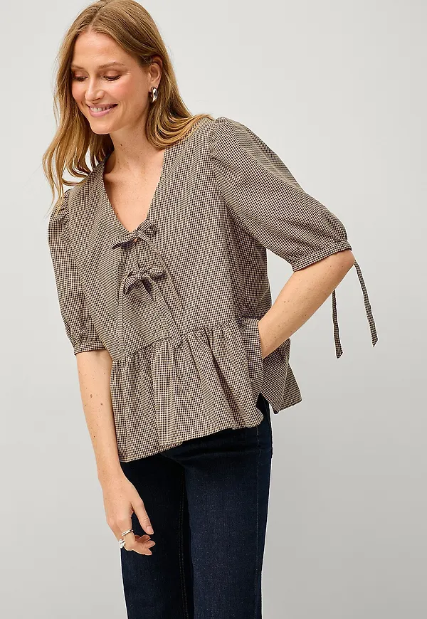 Ellos Collection - Blus Penny - Blå