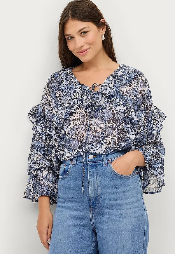 Ellos Collection - Blus Ronja - Blå
