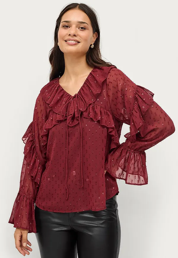 Ellos Collection - Blus Ronja - Röd