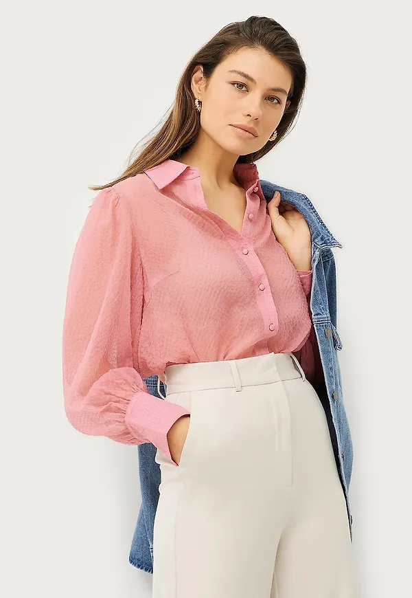 Ellos Collection - Blus Siri - Rosa