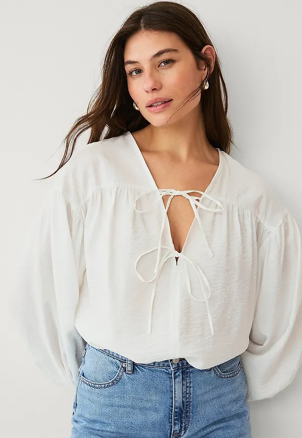 Ellos Collection - Blus - Vit