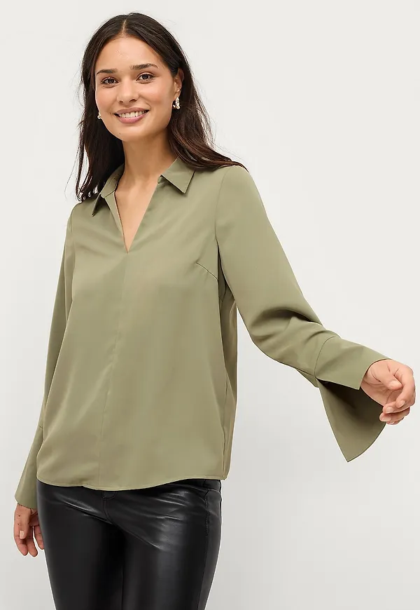 Ellos Collection - Blus Wendy - Grön