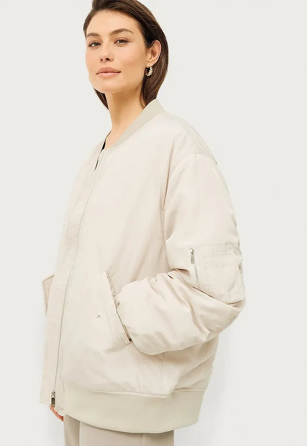 Ellos Collection - Bomberjacka Kelly Bomber - Natur