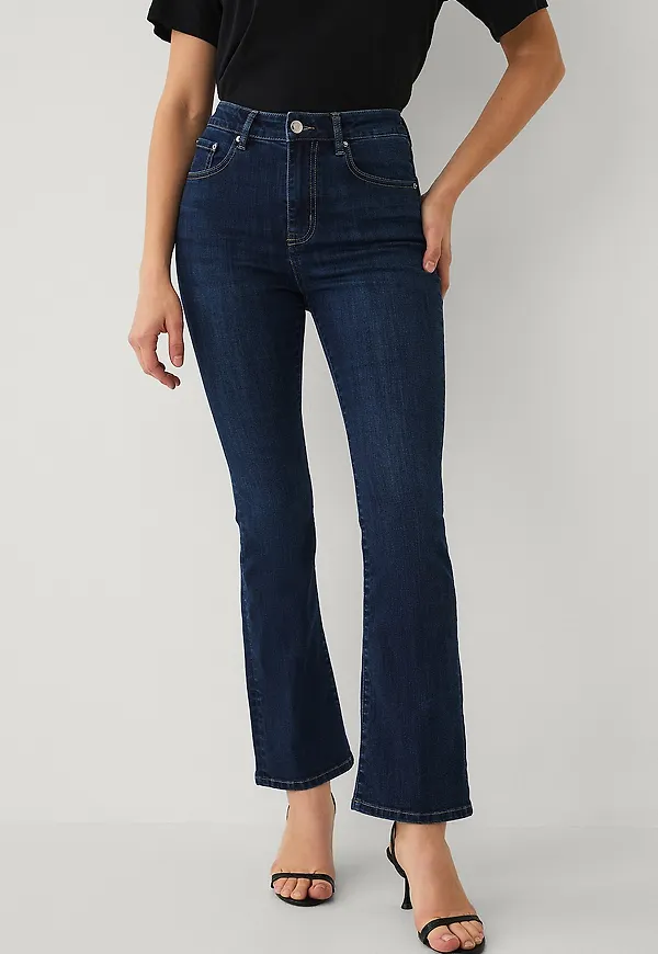 Ellos Collection - Bootcut jeans - Blå