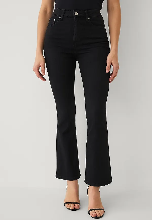 Ellos Collection - Bootcut jeans - Svart