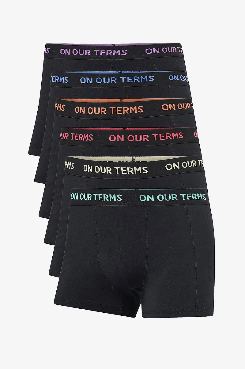 Ellos Collection - Boxershorts Max 6-pack - Svart