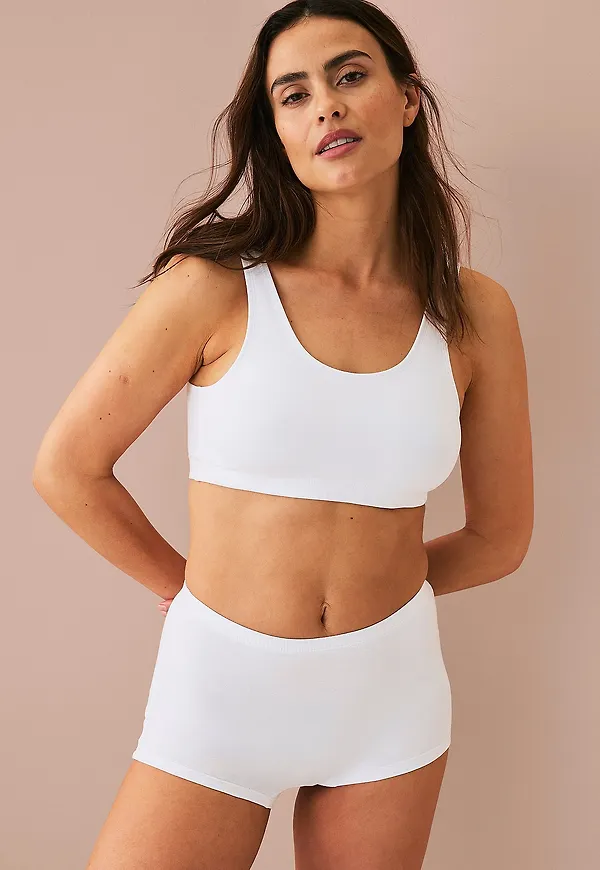 Ellos Collection - Boxertrosa Mariah 3-pack - Vit