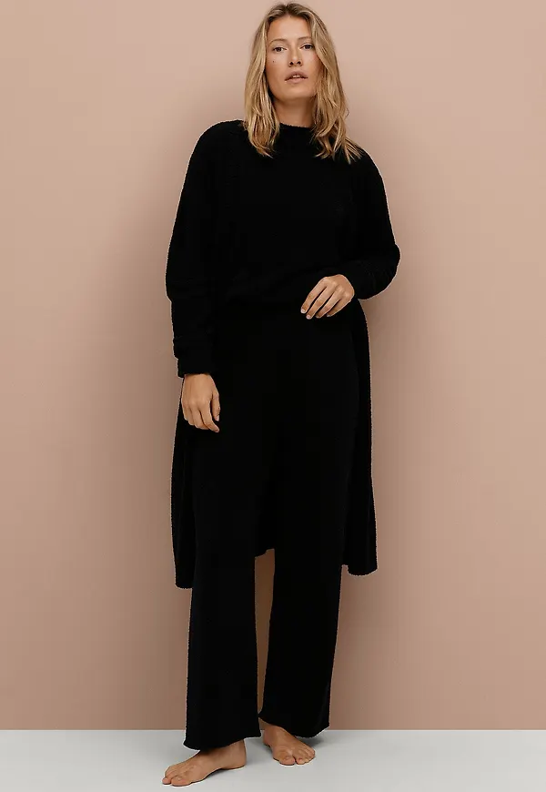 Ellos Collection - Lång cardigan - Svart