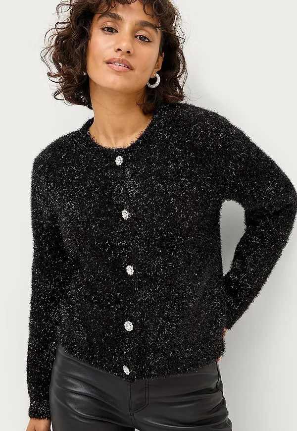 Ellos Collection - Cardigan Mona - Svart