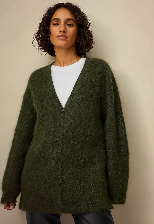 Ellos Collection - Cardigan Tone Premium - Grön