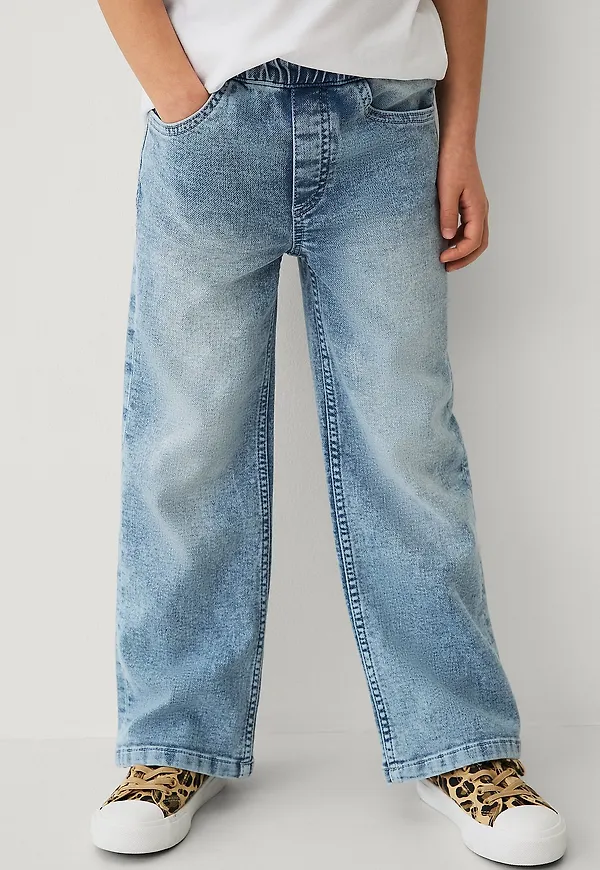 Ellos Collection - Denimjoggers med bootcutmodell - Blå