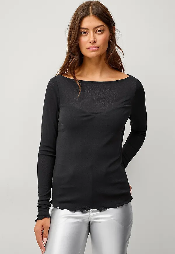 Ellos Collection - Figurnära topp - Svart