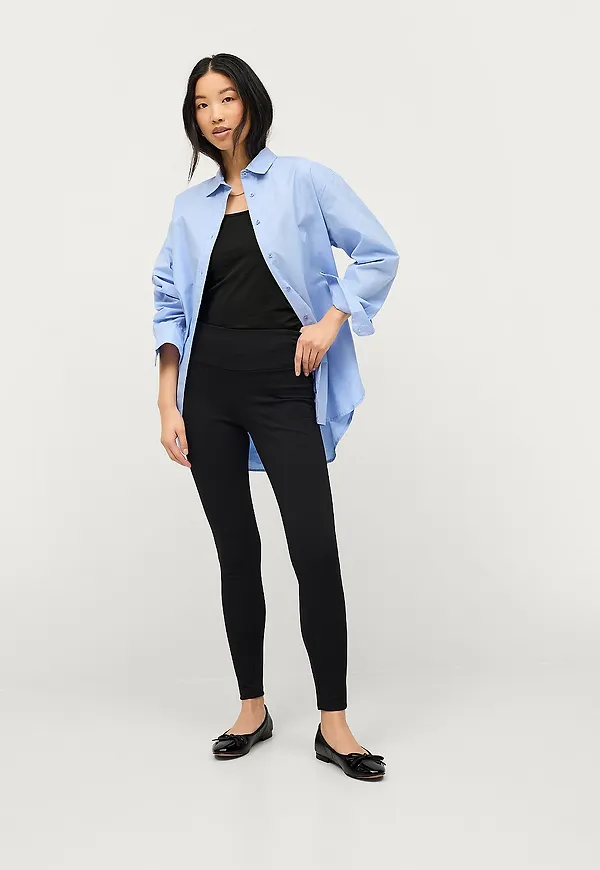 Ellos Collection - Högmidjade leggings - Svart