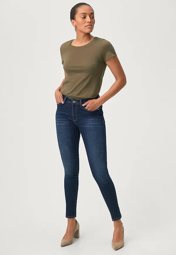 Ellos Collection - Jeans Luella Slim Shaping - Blå