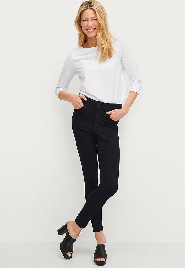Ellos Collection - Jeans Mandy Supersoft - Svart