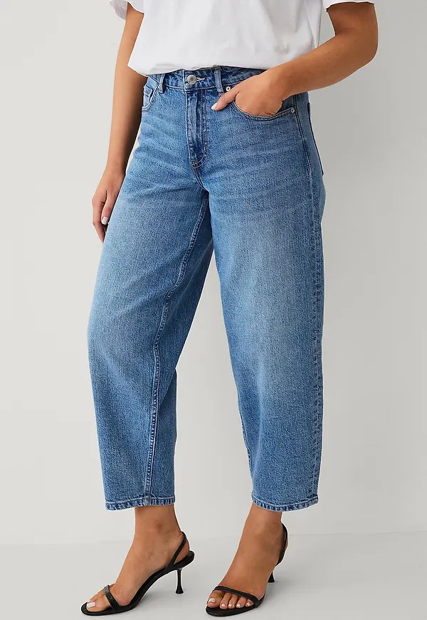 Ellos Collection - Jeans med ballongben - Blå