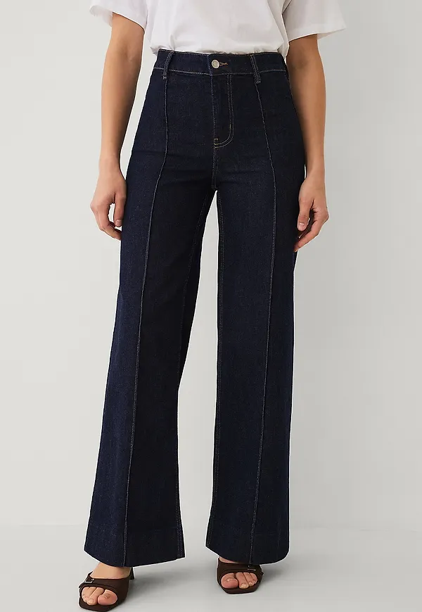 Ellos Collection - Jeans med vida ben - Blå