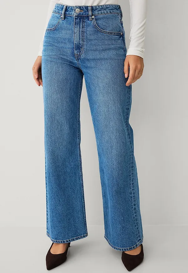 Ellos Collection - Jeans med vida ben - Blå