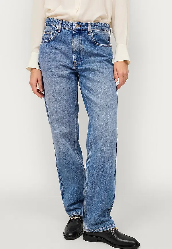 Ellos Collection - Jeans Sami Loose - Blå