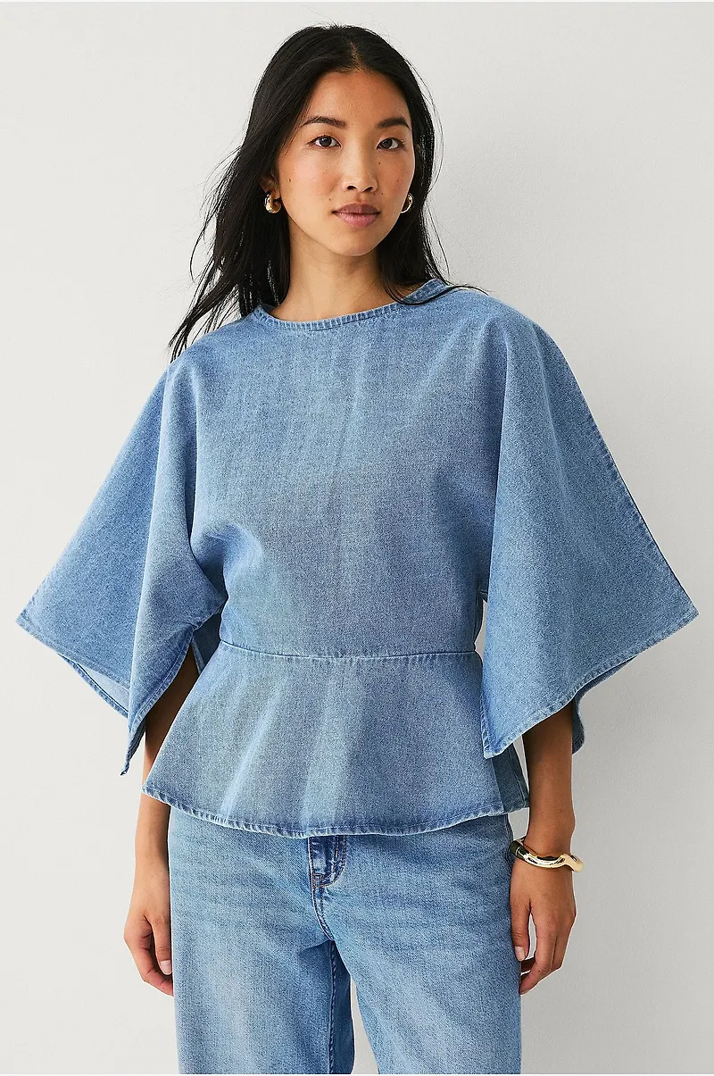 Ellos Collection - Jeansblus - Blå