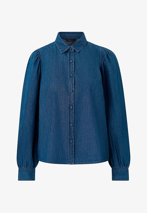 Ellos Collection - Jeansskjorta - Blå