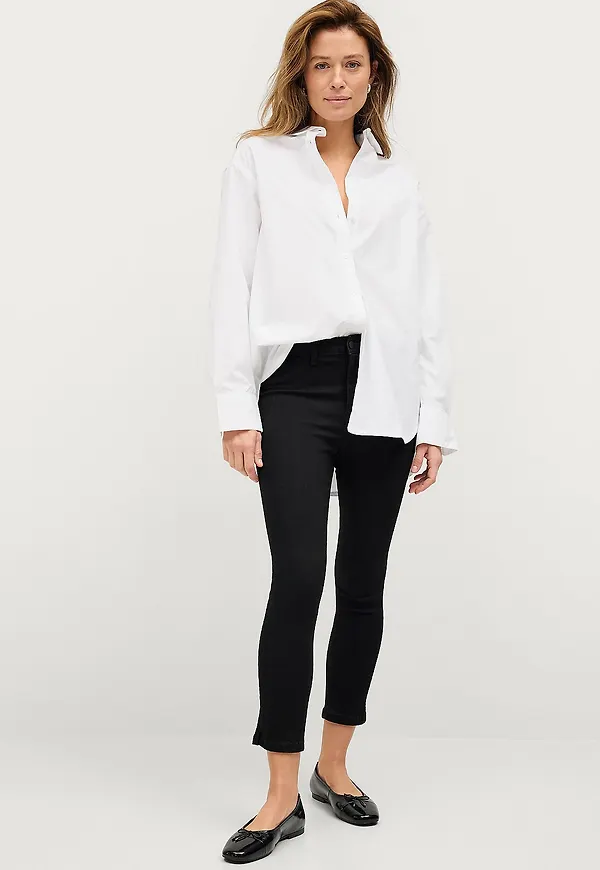 Ellos Collection - Jeggings Nina Capri - Svart