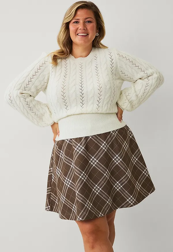 Ellos Collection - Kjol Martina - Brun