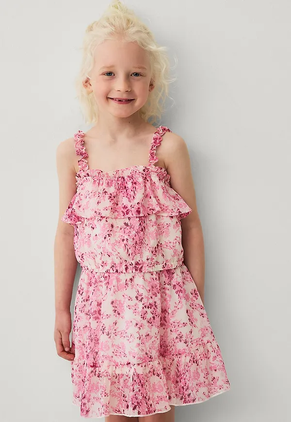 Ellos Collection - Kjol med volang - Rosa