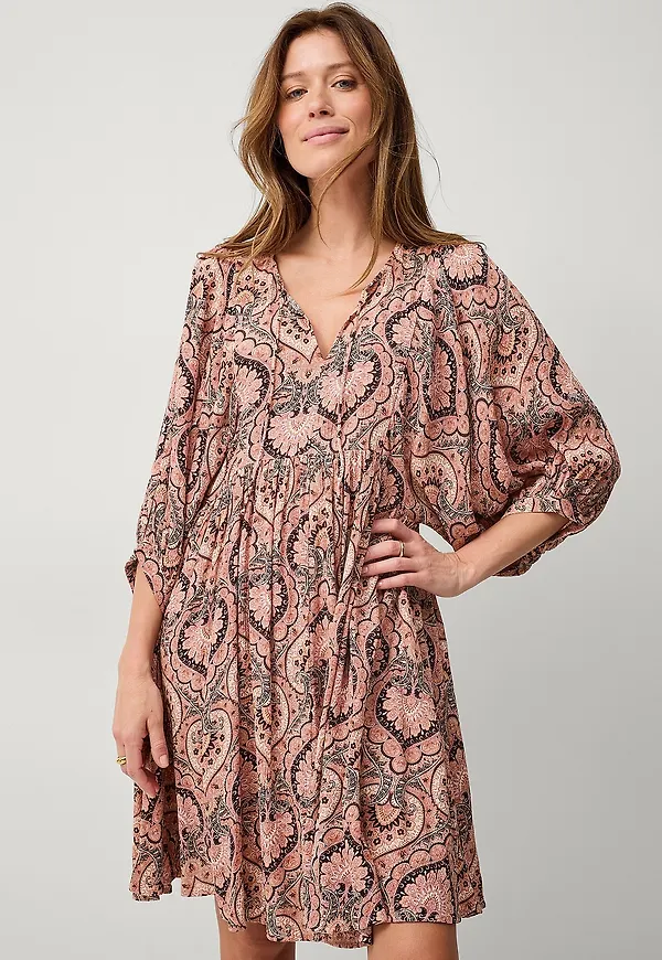 Ellos Collection - Klänning Fiona - Beige