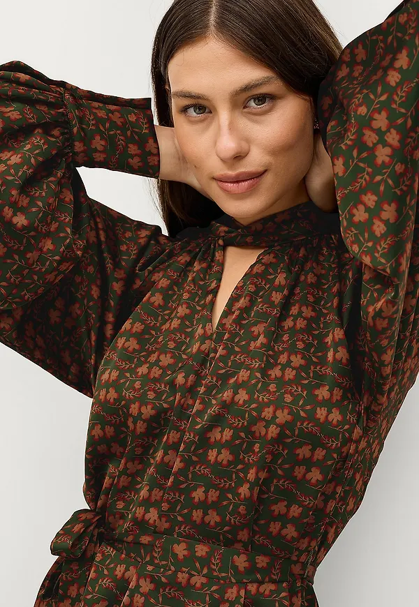Ellos Collection - Klänning Nina - Grön
