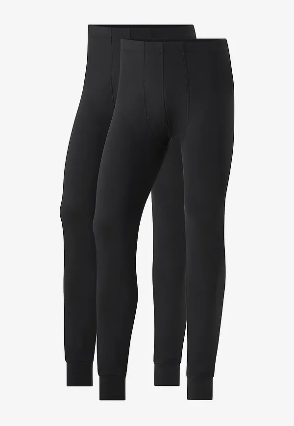 Ellos Collection - Långkalsonger 2-pack - Svart