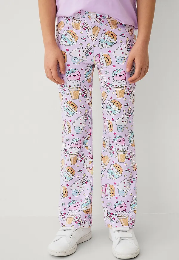 Ellos Collection - Leggings med utsvängda ben - Lila